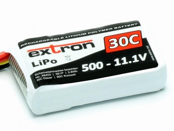 LiPo Extron 500mAh - 11,1V 30C