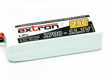 LiPo Extron 2700mAh - 11,1V 25C