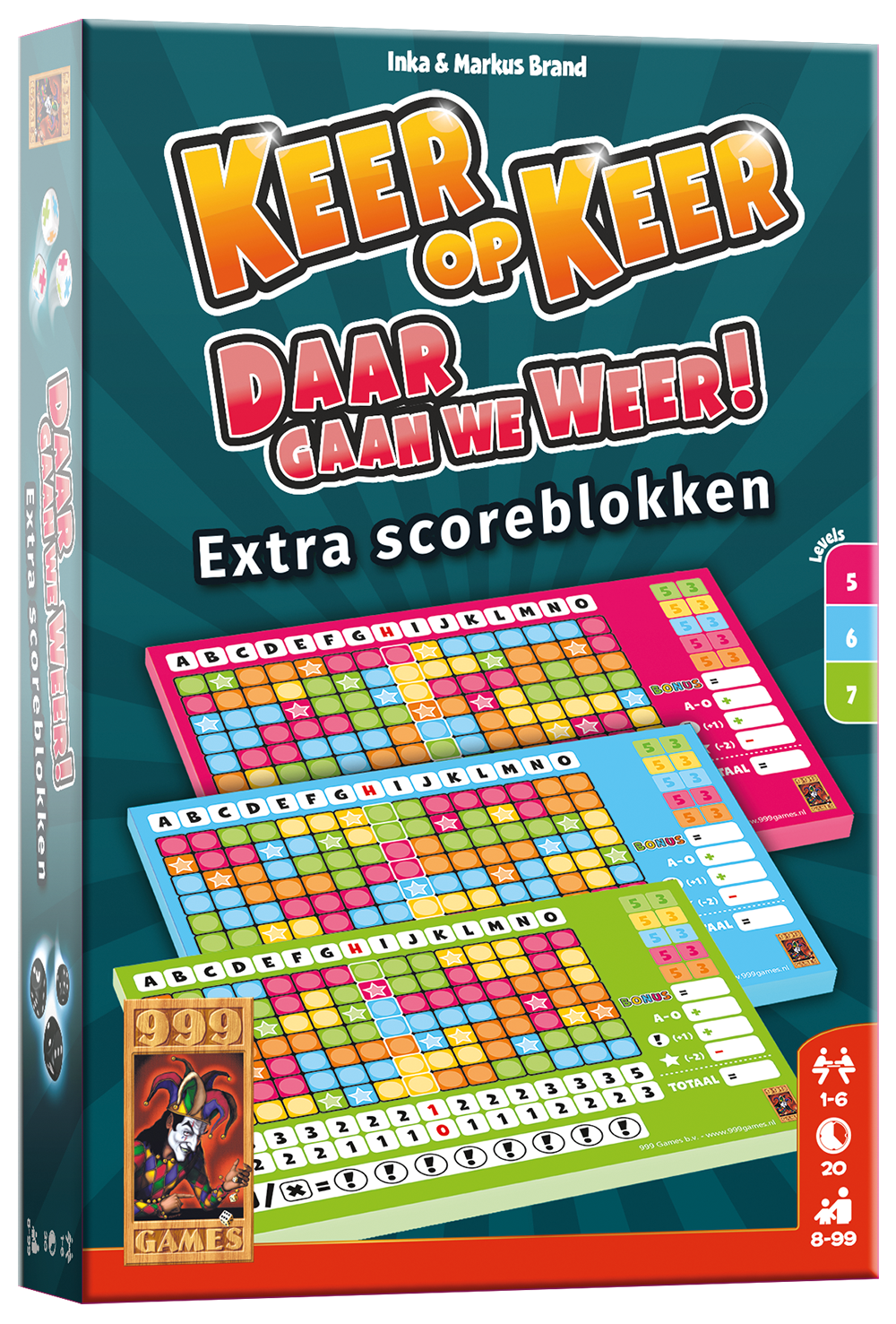 Keer Op Keer, Scoreblok, Daar Gaan We Weer