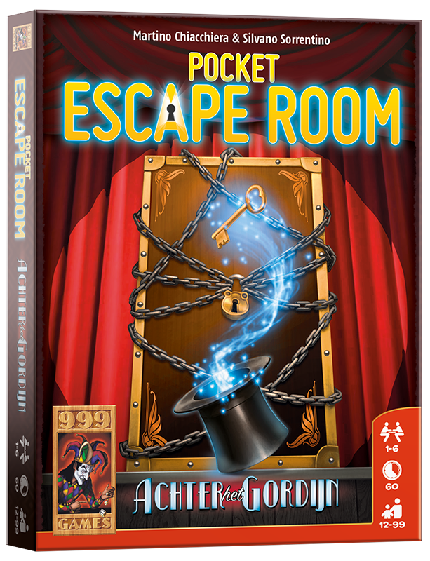 Pocket Escape Room, Achter Het Gordijn