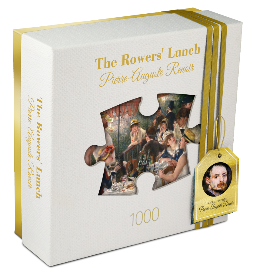 Art Gallery - The Rowers' Lunch - Piere-Auguste Renoir (1000