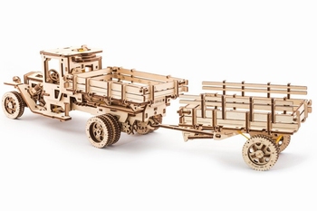 Truck UGM-11 + 2 tractor's trailer