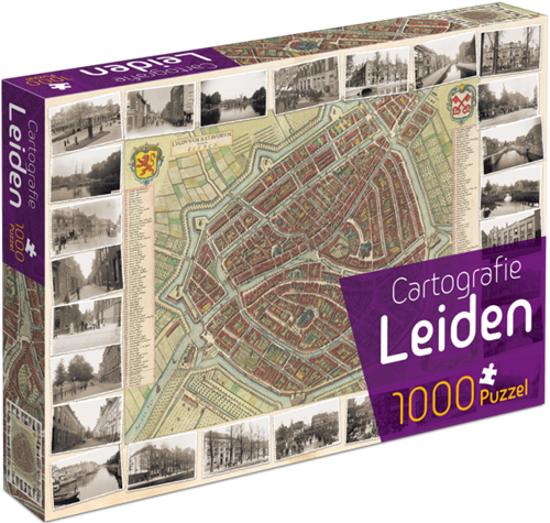 Cartografie Leiden Puzzel 1000 Stukjes