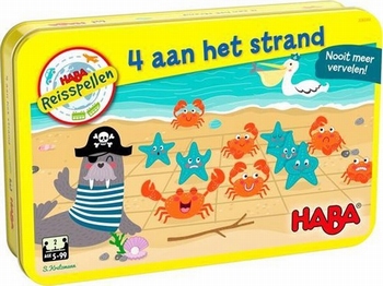 4 aan het strand