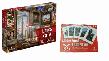 Combo Deal Leidse SpeelKaarten + Leids Café Puzzel