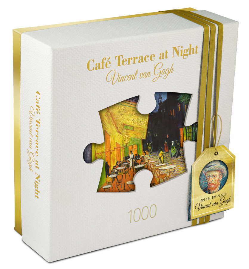 Art Gallery - Café Terrace at Night - Vincent van Gogh (1000