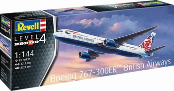 Boeing 767-300ER British Airways Chelsea Rose 1:144