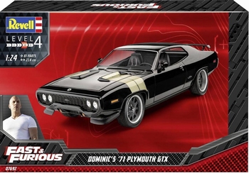Fast & Furious Dominic's 1971 Plymouth GTX 1:24