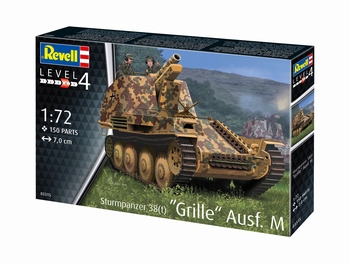 Sturmpanzer 38(t) Grille Ausf. M 1:72