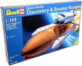 Space Shuttle Discovery & Booster 1:144