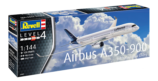 Airbus A350-900 Lufthansa 1:144