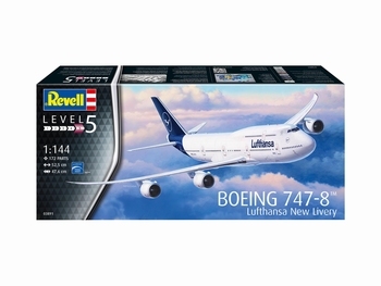 Boeing 747-8 Lufthansa New Livery 1:144
