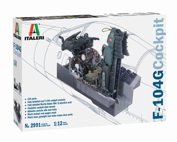 F-104 G Cockpit 1:12