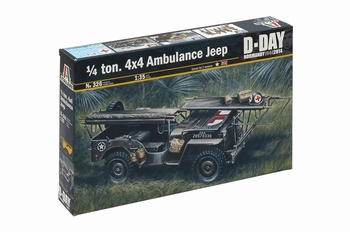 1/4 ton. 4x4 Ambulance Jeep 1:35