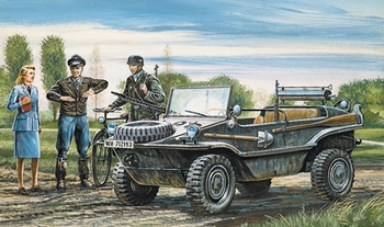 Schimmwagen Kfz. II VW Typ 166 1:35