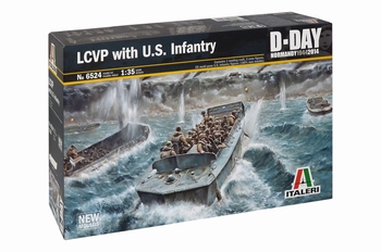 LCVP with U.S. Infantry 1:35