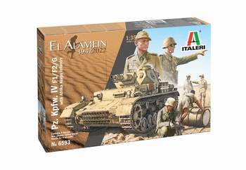 Pz.Kpfw.IV F1/F2/G With Afrika Korps Infantry 1:35