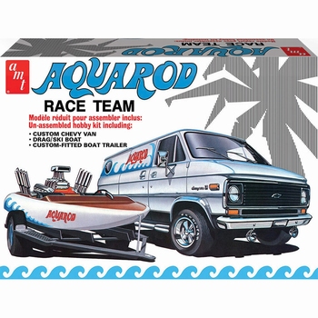 1338 Aquarod Race Team - Chevy Van - Ski Boat 1:25