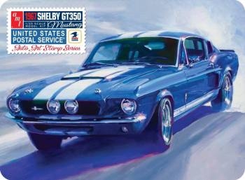 1967 Shelby GT350 USPS Stamp Series 1:25