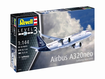 Airbus A320neo Lufthansa New Livery 1:144