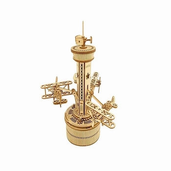 Airplane-control tower