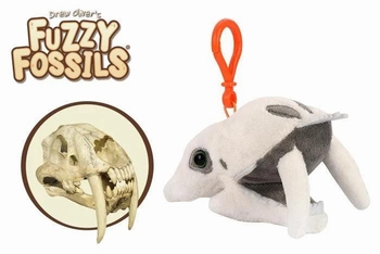 Smilodon Skull Keychain