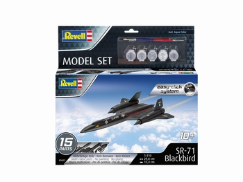 SR-71 Blackbird 1:110 Easyclick Giftset