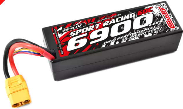 3S 6900mAh 50C XT90 Hard Case
