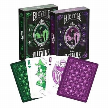 Bicycle Villains Disney Groen of Paars