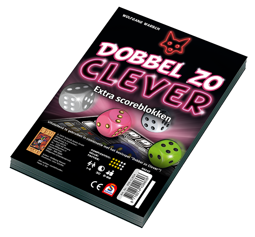 Dobbel zo Clever Scoreblok