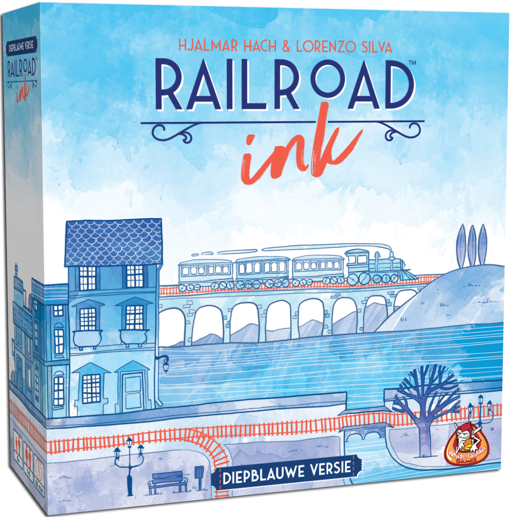 Railroad Ink. Diepblauw