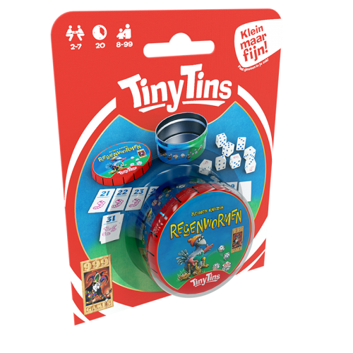 Regenwormen Tiny Tins