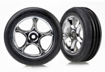 Tires & wheels, assembled (Tracer 2.2" chrome wheels, Alias®