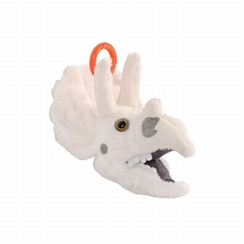 Triceratops Skull Key Chain