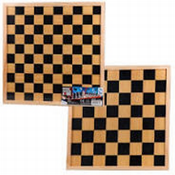 Schaak/dam bord Clowngames